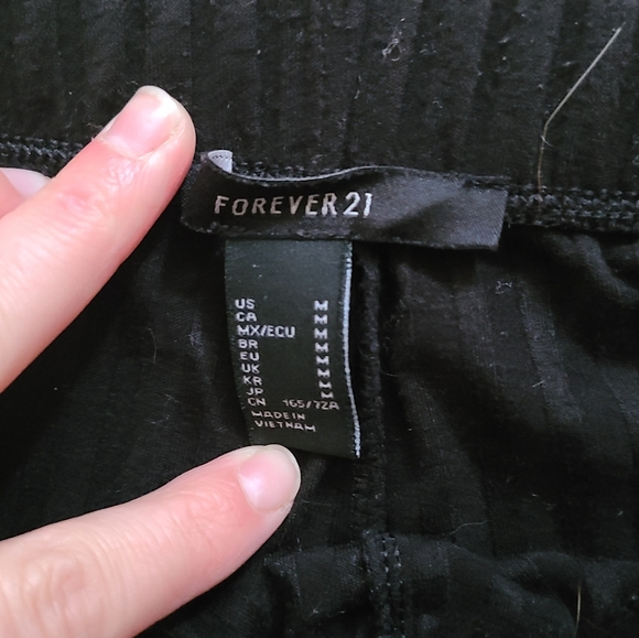 Flared ribbed soft pants - Picture 2 of 2